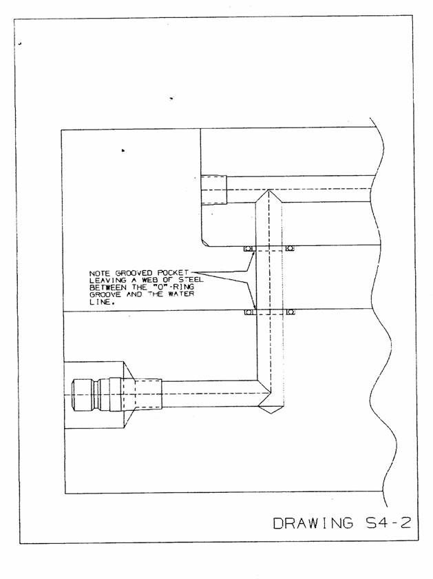 injection mold cooling O ring